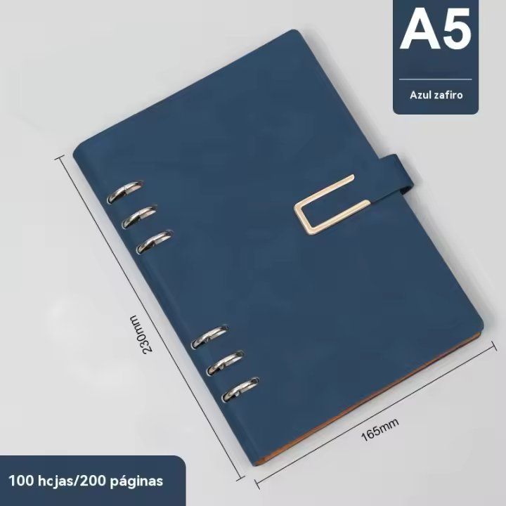 PU oklets-Archiver A5, cubierta impermeable, cuaderno A5, 100 hojas A5, cubierta, 100 - 1