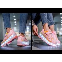 Nuevos Zapatos de Patinaje de Ruedas para Niños Zapatos Deportivos para Adultos con Luz - details 17