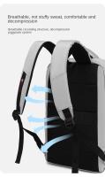 Mochila para Laptop de Doble Capa de Almohadilla de Aire Impermeable, Resistente al Desgaste, Estilo Sencillo y Elegante para Hombres y Mujeres Viaje de Negocios Casual para Primavera/Verano - details 8