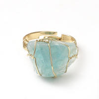 Delicado anillo de piedra natural personalizado y de tamaño variable para niñas - details 7