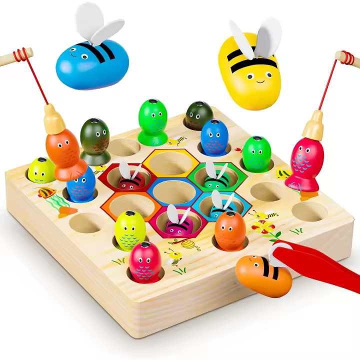 Juguetes Montessori para Niños de 2 Años, Regalo de Cumpleaños, Navidad, fiesta de 3 Años - 1