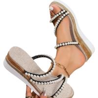 zapatos de verano con tacón de cuña para mujer - details 3