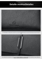 Nuevo bolso de hombro de cuero suave de moda, bolso de mujer de mensajero de múltiples capas con patrón de lichi - details 7