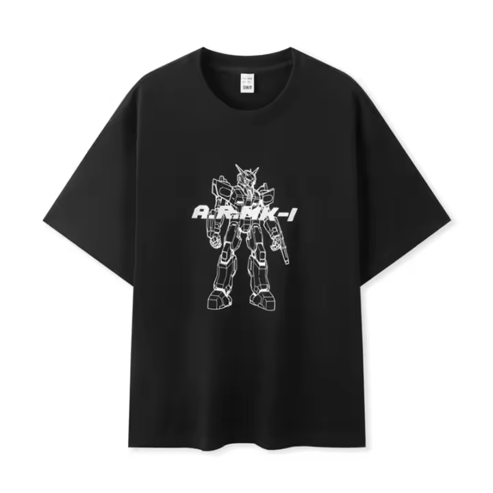 Camiseta de Verano 2024 para Hombres Semir Estampa Moderna, Bordado, Ajuste Suelto - 1