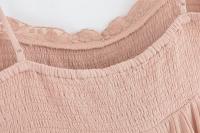 Ropa de mujer europea y americana, camisón de tirantes cortos de tul popular - details 12