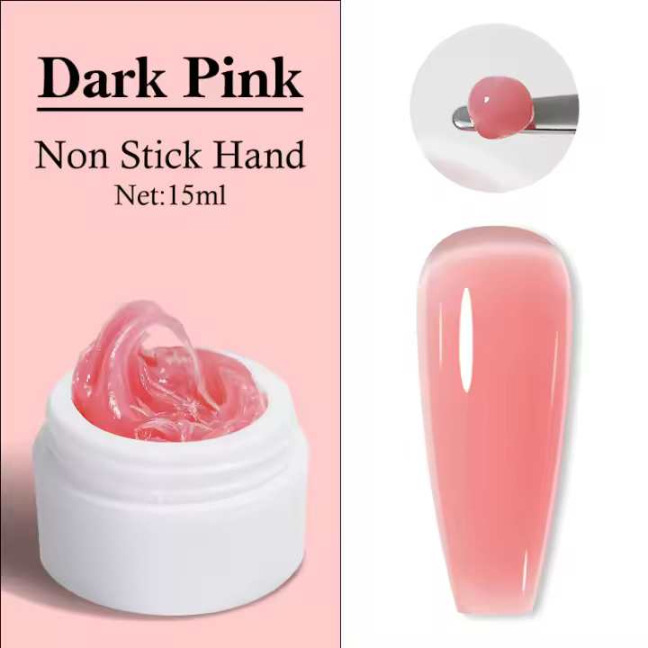 Parkson-Gel antiadherente para extensión de manos, esmalte de Gel sólido suave 3D, Multigel estereoscópico tallado, pintura de uñas, escultura - 1