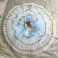 Leotardos de Ballet para mujer, falda de tutú de Ballet profesional, disfraces de actuación de grupo, 2023 - details 1