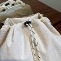 Mochila con cordón de Color sólido para regalo, bolso escolar de nailon de secado rápido para estudiantes, bolso de hombro de gran capacidad de estilo coreano para exteriores - details 27