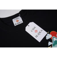 Camiseta de Verano de Algodón Puro Estilo Casual para Hombres Ajuste Suelto Manga Corta - details 4