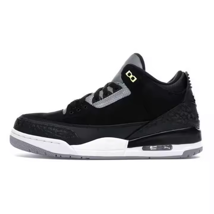 Baloncesto blanco transpirable plano zapatillas de deporte informales zapatillas de deporte para mujer zapatos para correr al aire libre 3s diseñador hombres deportes - 1