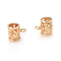 Collares de latón de Color dorado de 18K, pulseras, dijes, conectores, colgantes, cierres, cuentas, conector, suministros para fabricación de joyas, accesorios Diy- - details 78