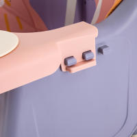 Silla alta desmontable para bebés y niños pequeños, mesa de alimentación para comer, asiento elevador con bandeja, nuevo para 6 meses más - details 13