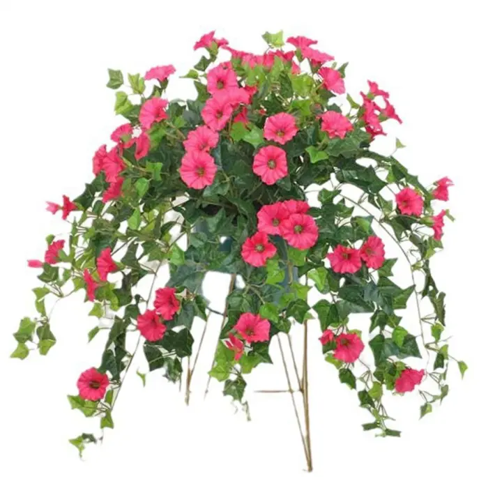 Verde - Maravillas Artificiales de la Mañana para Exterior - Flores Artificiales Simuladas - Regalos de Vacaciones Al Aire Libre A - 1