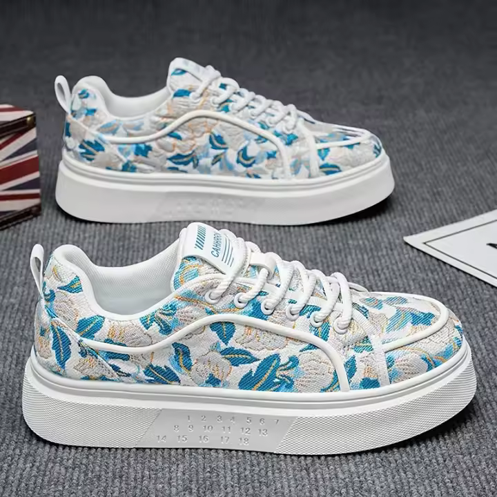 Zapatillas de deporte de ocio versátiles para hombre, zapatos deportivos ligeros y cómodos para caminar, zapatos gruesos de alta calidad a la moda, calzado masculino - 1