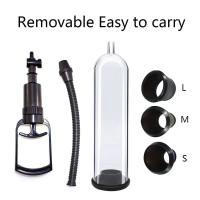 Juguetes sexuales manuales para hombres, bomba de vacío para agrandar, masturbador masculino, herramienta extensora para adultos - details 5