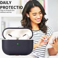 Funda de cuero resistente a arañazos para Airpods Pro 2022 Estilo suave para dispositivos electrónicos portátiles - details 2