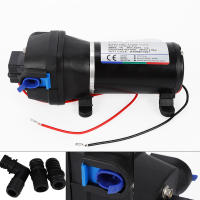 Bomba de agua autocebante para caravana, diafragma de alta presión, agricultura, 12V, 17L/Min, 40PSI - details 1