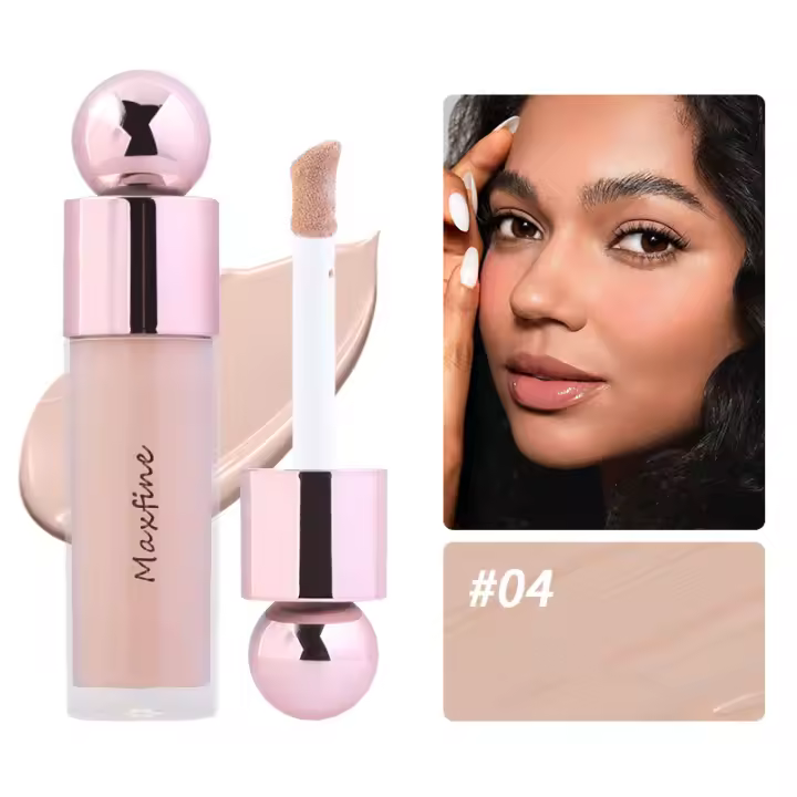 El corrector de base líquida Makeup Maxfine dura para una larga duración e impermeabilidad - 1