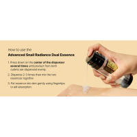 COSRX Niacinamida 5% + Mucina de Caracol 74% Esencia Dual, Suero Facial Antienvejecimiento Regalos opacos para el Día de la Madre para mamá, Piel Sensible, No - details 5