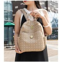Mochila De Viaje Informal Con Estampado De Gran Capacidad - details 7