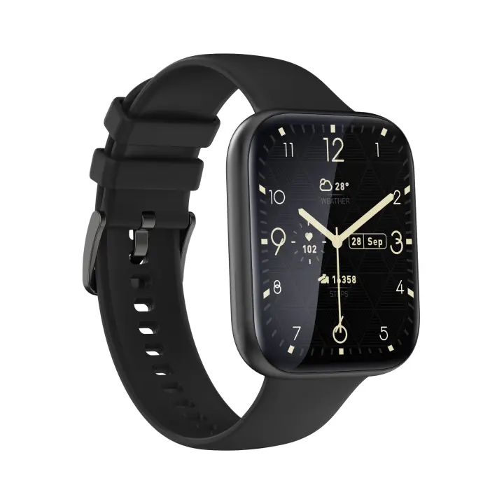 Reloj inteligente P59 para hombres y mujeres, reloj inteligente SANLEPUS con pantalla HD de 2,01 pulgadas, llamadas Bluetooth, notificaciones, más de 100 modos deportivos, monitor de salud para frecuencia cardíaca, oxígeno en sangre y sueño, IP67, compati - 1