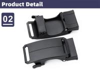 Cinturón con hebilla automática de negocios para hombres con estilo, banda elástica tejida con cinturón versátil de moda - details 4