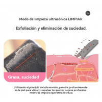 Limpiador Ultrasónico Exfoliante Herramienta de Belleza para Piel Eliminación de Puntos Negros - details 9