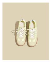Aumento de altura interior 6 cm ballet zapatos de entrenamiento de las mujeres tamaño pequeño plataforma de cuero casual deportes Forrest Gump zapatos - details 28