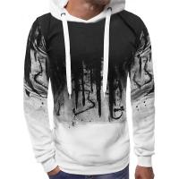 Conjunto de Deportiva de Camuflaje para Hombres Sudadera con Capucha y Pantalón Moda de Invierno - details 2