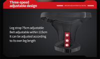 MOTOCENTRIC Motocentric Luz LED Motociclismo Bolsa de pierna Gran capacidad Motocross Riñonera Casual Viaje Ligero Moto Bolsa Hombres - details 12