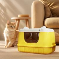 Caja de Arena para Gatos Grande Cama de Literia Antideslizante con Mango Ideal para Razas Grandes - details 2
