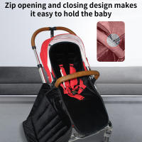 Saco de dormir para cochecito de bebé, cojín a prueba de viento para recién nacido, carrito de invierno, bolsas de coche para bebés - details 6