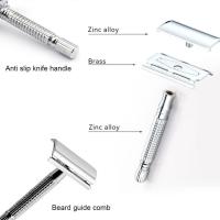 Scttomon Afeitadora para Hombres Cuchillas de Afeitado de Aleación de Cobre-Zinc - details 2