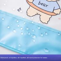 Babero impermeable para alimentación de bebé, toalla de Saliva sin lavar a prueba de suciedad, delantal para eructar, toalla de baba de manga larga, babero para bebé, ropa para eructar para niños - details 11