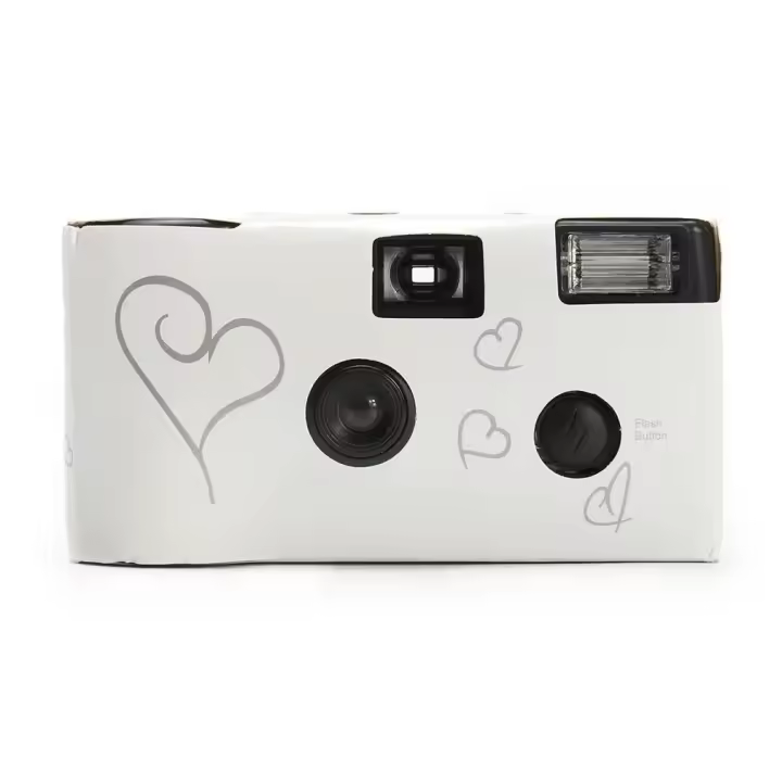 Cámara de película desechable Retro para niños, 27 fotos, 35mm, Manual, óptico, regalos de una sola vez con 27 exposiciones - 1