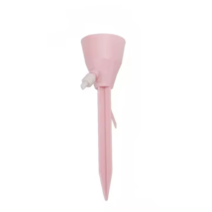 Accesorios de Riego Automático 3Pcs Dripper para Maceta de Planta Autoregante Blanco/Rosa/Verde - 1