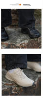 Zapatillas de Cuero de Primera Calidad para Hombres Transpirables, Cómodas, Impermeables, Antideslizantes, Resistentes al Desgaste, Garantía de Calidad por Un Año - details 3