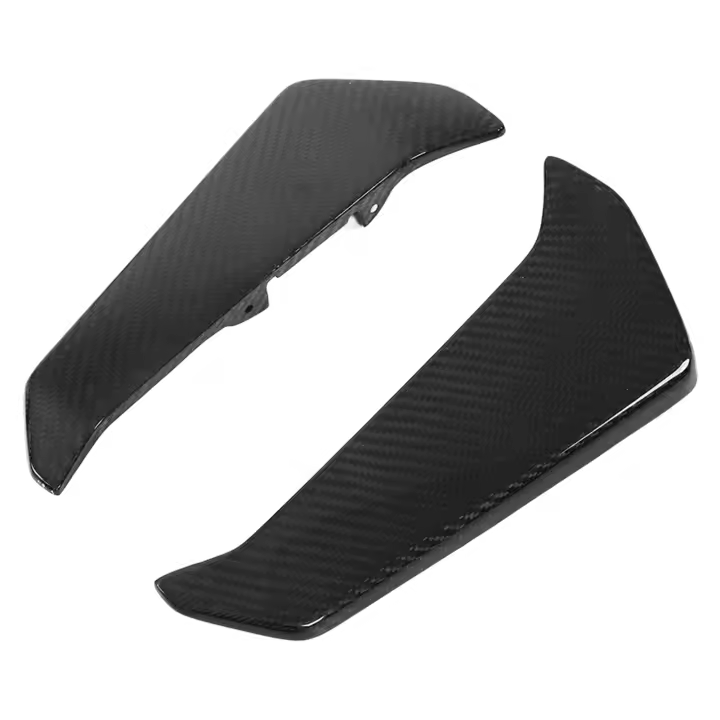 Protector de Panel de cubierta lateral de tanque de combustible de motocicleta, repuesto de fibra de carbono para MT-09 2017-2019, 2 uds. - 1