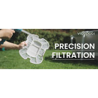 Limpiador de piscinas inalámbrico Vidapool con sistema de navegación avanzado, perfecto para piscinas sobre el suelo y planas, motores duales, - details 5