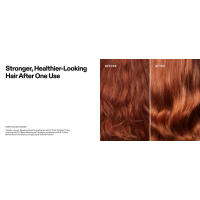 Stronger, healthier looking hair after one use