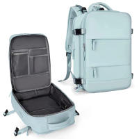 Mochila multifuncional de viaje para mujeres y hombres, Bolsa de viaje de gran capacidad para mojado y seco, 35L - details 0