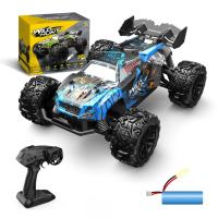 Coche de Control remoto 4wd para niños, 2,4g, 20 km/h, Motor de potencia, amortiguador independiente, vehículo Rc antichoque, juguetes para niños - details 10