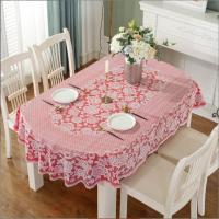 Mantel ovalado impermeable para mesa de té, cubierta para mesa de comedor, a prueba de aceite, 6/8 asientos - details 1