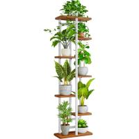 Soporte para Plantas de 8 Niveles Interiores con Estantes para Macetas de Flores Altas y Bajas - details 15
