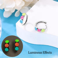 Aretes Redondos de Plata 925 Estilo Elegante para Mujeres con Piedra Principal de Zirconio y Diseño de Encanto Brillante Color en Oro - details 43