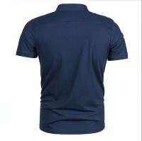 Polo de manga corta para hombre, camiseta de manga corta con símbolo de empalme, solapa informal, novedad de verano - details 2