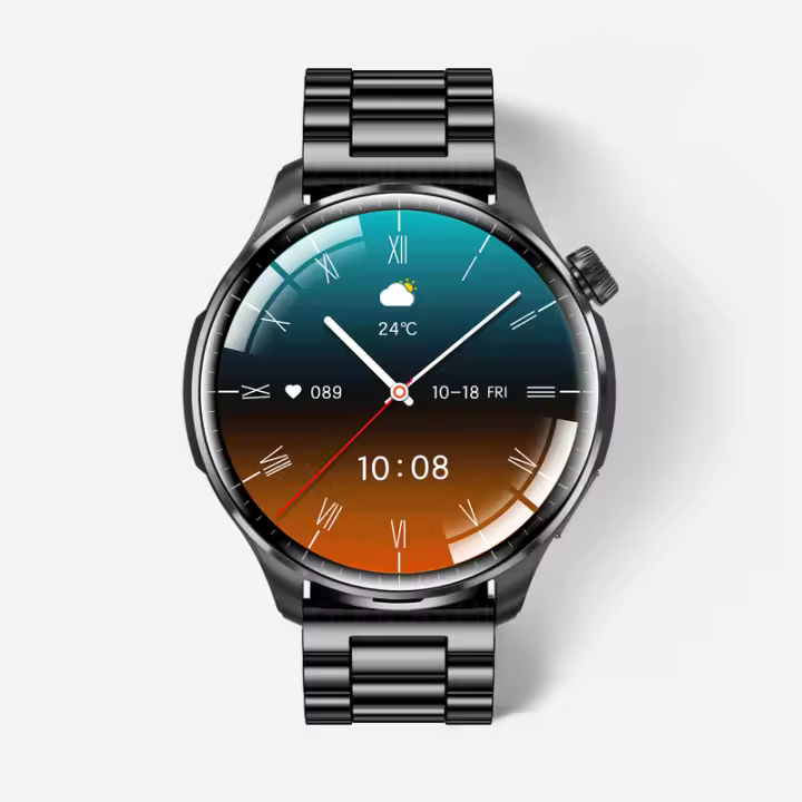 2024 nuevo reloj inteligente de llamada Bluetooth de pantalla de alta definición de 1,6 pulgadas GPS masculino rastreador de fitness deportivo reloj impermeable reloj inteligente NFC para Android Ios reloj de monitoreo de azúcar en sangre - 1