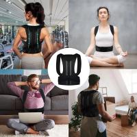 Corrector de postura de espalda para hombres y mujeres, soporte Lumbar de hombro, alisador de soporte de memoria muscular, alivio del dolor - details 4