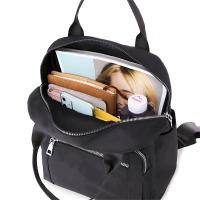 Mochila de viaje informal para mujer, bolso de hombro Oxford impermeable, bolso de mano de gran capacidad, monedero negro, paquete escolar - details 23