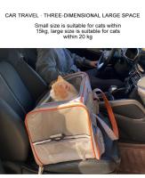 Bolso cruzado para perros y gatos, mochila de hombro multiusos, Color sólido - details 12